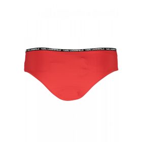 Karl Lagerfeld női piros bikini alsó