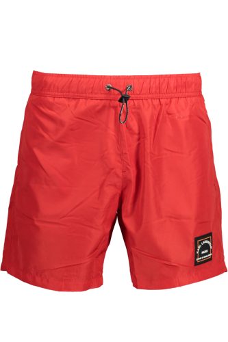 KARL LAGERFELD BEACHWEAR FÉRFI FÜRDŐNADRÁG PIROS