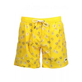 Karl Lagerfeld férfi sárga fürdőnadrág S