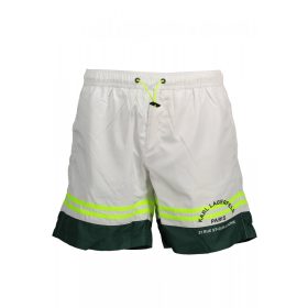 Karl Lagerfeld férfi fehér fürdőnadrág