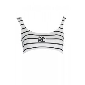 Karl Lagerfeld női fehér bikini felső