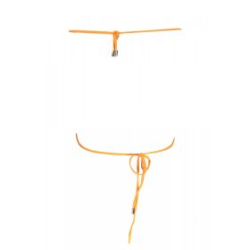 Karl Lagerfeld női narancs bikini felső XS