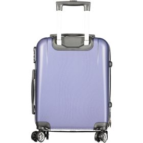   Laura Biagiotti nagy Méretű női bőrönd, kék 73 x 30 x 45 cm