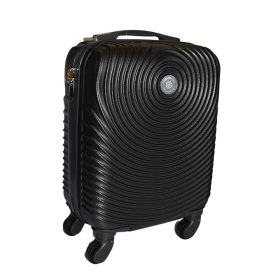   Leonardo Da Vinci sötétszürke színű, keményfalú kabinbőrönd 40 cm