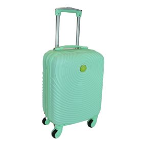   Leonardo Da Vinci menta színű, keményfalú kabinbőrönd 40 cm