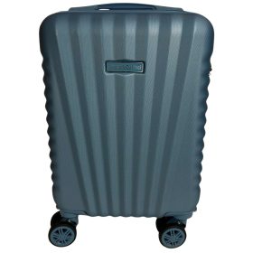   Leonardo Da Vinci kék színű, keményfalú kabinbőrönd 50 cm