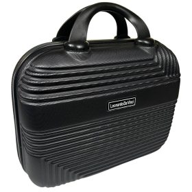 Leonardo Da Vinci fekete színű kozmetikai táska 35 cm