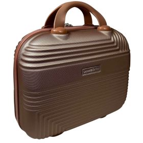 Leonardo Da Vinci arany színű kozmetikai táska 35 cm