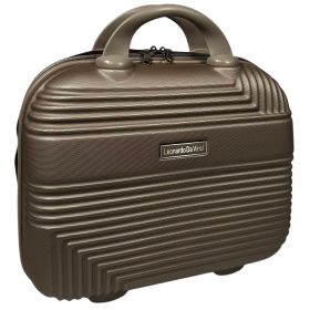 Leonardo Da Vinci mogyoró színű kozmetikai táska 35 cm