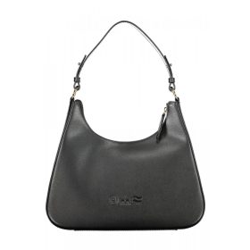 La Martina fekete női bőr válltáska 32 x 27 x 8 cm