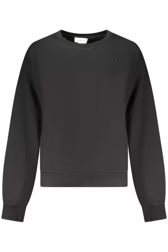Calvin Klein női fekete cipzáras pulóver