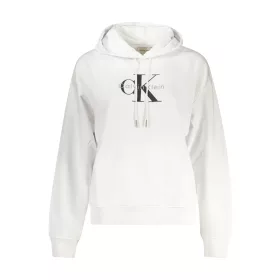 Calvin Klein női cipzáras pulóver fehér