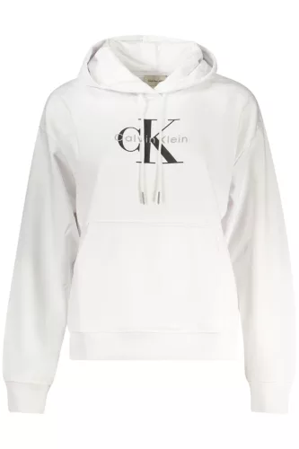 Calvin Klein női cipzáras pulóver fehér