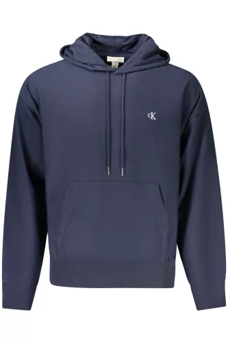Calvin Klein férfi kék cipzáras pulóver