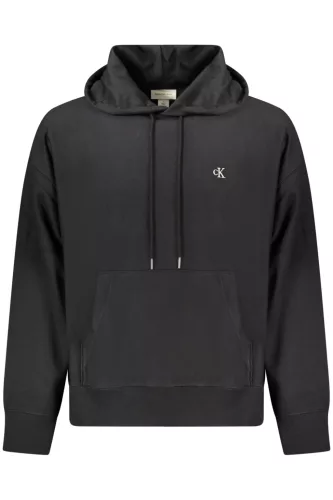 Calvin Klein férfi fekete cipzáras pulóver