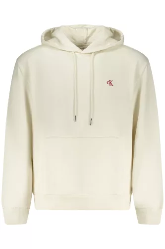 Calvin Klein férfi cipzáras pulóver fehér