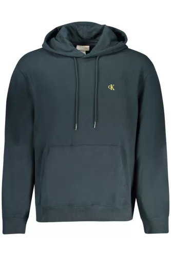 Calvin Klein férfi kék cipzáras pulóver