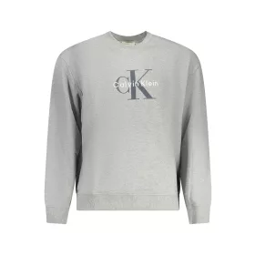 Calvin Klein férfi Szürke cipzáras pulóver