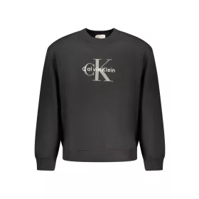 Calvin Klein férfi fekete cipzáras pulóver