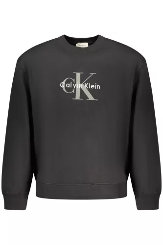 Calvin Klein férfi fekete cipzáras pulóver
