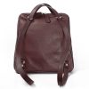 Monarchy Karen női barna bőr hátizsák