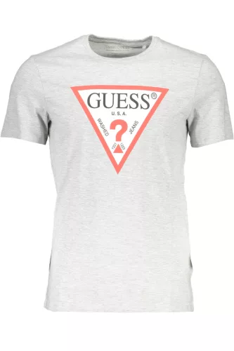 GUESS JEANS RÖVID UJJÚ FÉRFI SZÜRKE PÓLÓ