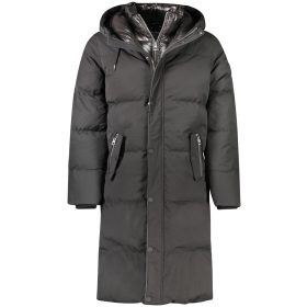 Guess Jeans női fekete hosszú kabát