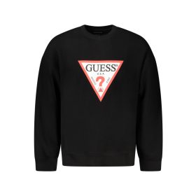 GUESS JEANS  FÉRFI FEKETE PULÓVER