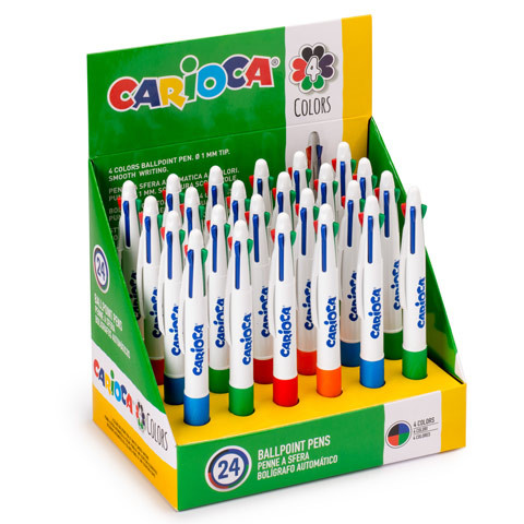Négyszínű toll 1 db- Carioca