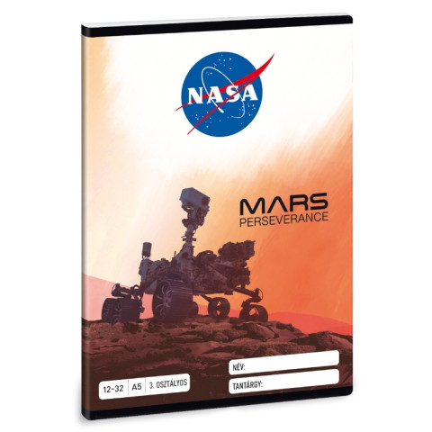 Ars Una: NASA 3. osztályos vonalas füzet A5 12–32