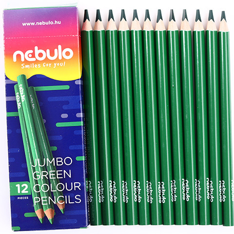 Nebulo: Jumbo zöld színű ceruza 1 db