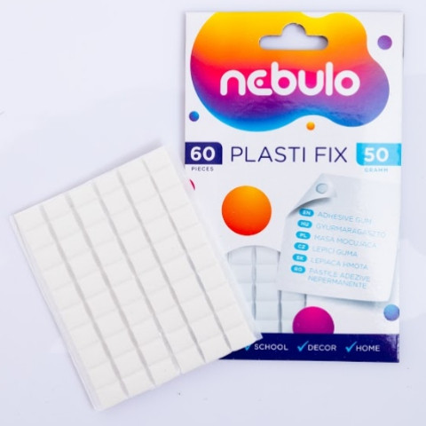 Nebulo: Plasti Fix gyurmaragasztó 60 db-os szett 50g