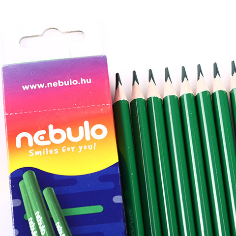 Nebulo: zöld színű ceruza 1 db