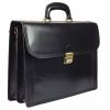 Maxmoda olasz dupla rekeszes férfi bőr aktatáska 39 × 29 cm