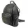 Maxmoda Mona fekete női bőr hátizsák 33x28 cm