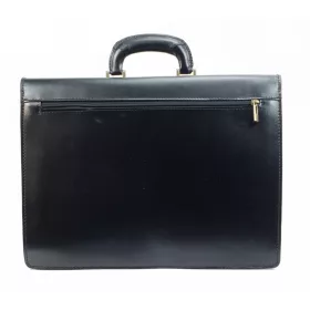   Maxmoda Giorgio tripla rekeszes V fedeles férfi olasz bőr aktatáska 40 x 29 cm.