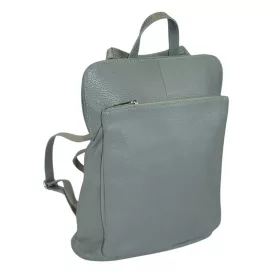   Maxmoda Maria szürke színű női bőr hátizsák 35 × 30 cm