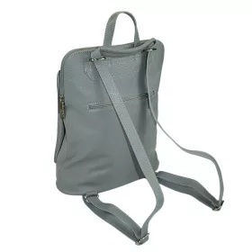   Maxmoda Maria szürke színű női bőr hátizsák 35 × 30 cm
