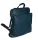 Maxmoda Maria türkizkék színű női bőr hátizsák 35 × 30 cm