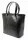 Maxmoda Océane olasz női fekete kroko kézitáska 36 × 29,5 cm