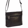 Maxmoda nyomott mintás olasz női bőr válltáska 20 x 17 cm.