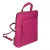 Maxmoda Cira magenta színű női bőr hátizsák