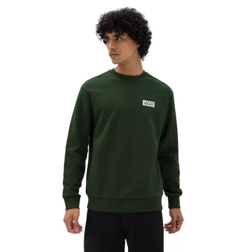 Vans RELAXED FIT CREW MOUNTAIN VIEW férfi pulóver, XS, fekete