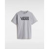 Vans MN CLASSIC Athletic Heather/Black férfi póló, S, szürke
