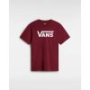 Vans MN CLASSIC BURGUNDY/WHITE férfi póló, L, bordó