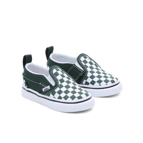 Vans TD Slip-On V COLOR THEORY CHECKERBOARD MOUNTAIN VIEW cipő, 25.5 / 9, fekete