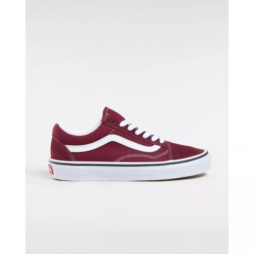 Vans UA Old Skool port royale/true white cipő, 42 / 9, bordó