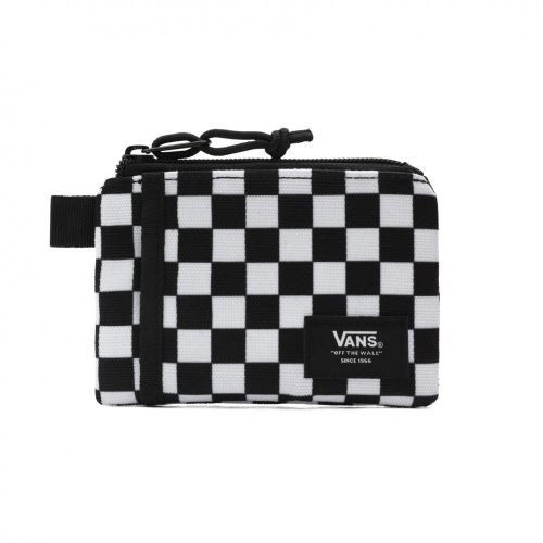 Vans POUCH WALLET BLACK-WHITE CHECK pénztárca, kockás