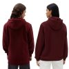 Vans MN CLASSIC PO HOODIE II PORT ROYALE/WHITE férfi pulóver, S, fehér