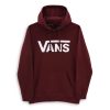 Vans MN CLASSIC PO HOODIE II PORT ROYALE/WHITE férfi pulóver, XS, fehér